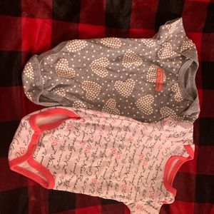 Calvin Klein onesies 0-3 months